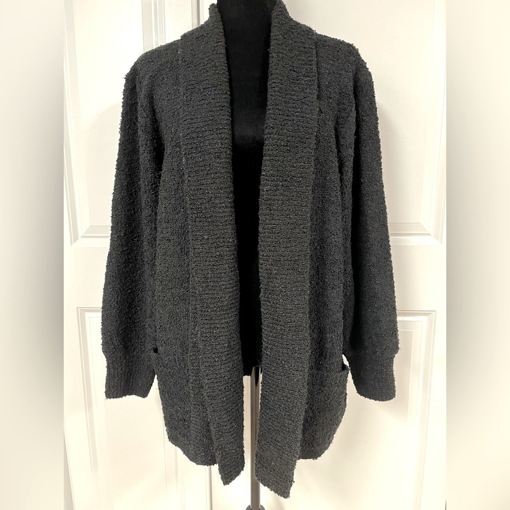 Adrian-Avery Open Front Long Cardigan